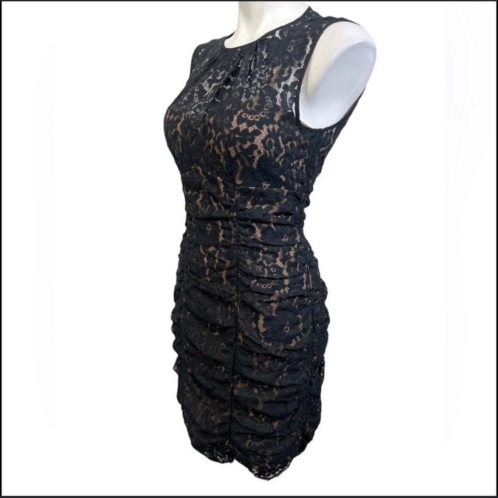 Black Cocktail floral dress